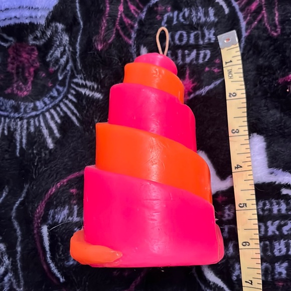 Hot Topic Other - 🧿🧿🧿 SOLD🧿🧿🧿 TRIPPY Psychedelic BLACK 💡 LIGHT 🌀 CANDLE 🕯️ VINTAGE GLOWS